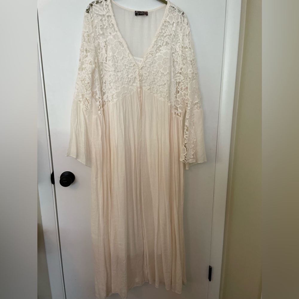 Boho chic dress, Sz 3X. Excellent condition!